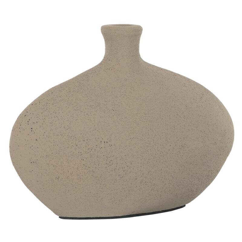 MUST Living-collectie Vaas Nava zand 21x28x13 cm terracota