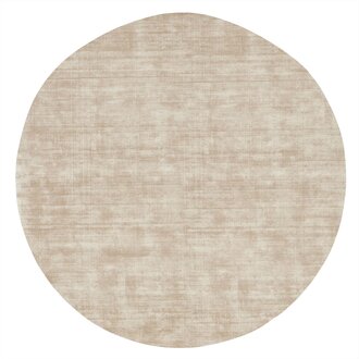 Vloerkleed La Belle rond dia 150 cm beige