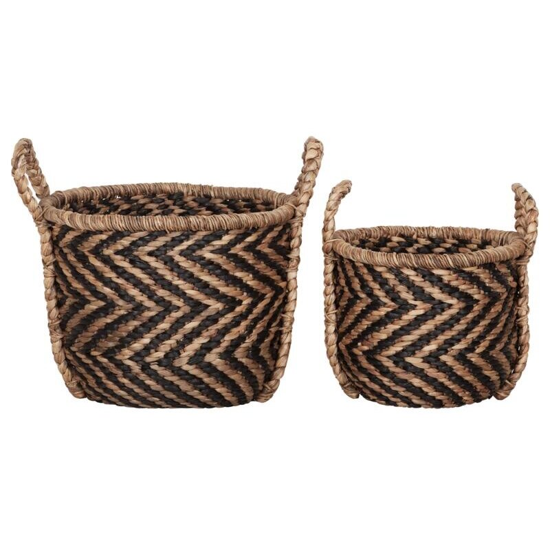 MUST Living-collectie Basket MUST Living round XL, set of 2