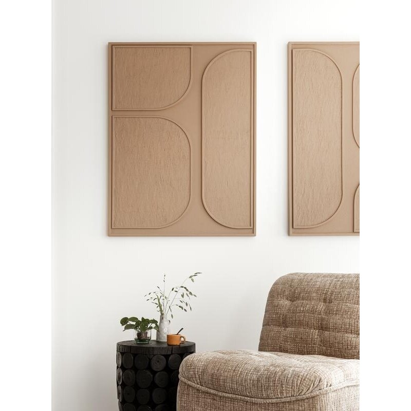 MUST Living-collectie Wall Panel Lorcan Brown small