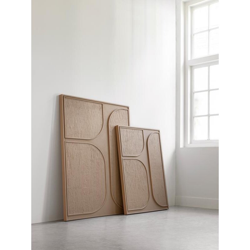 MUST Living-collectie Wall Panel Lorcan Brown large