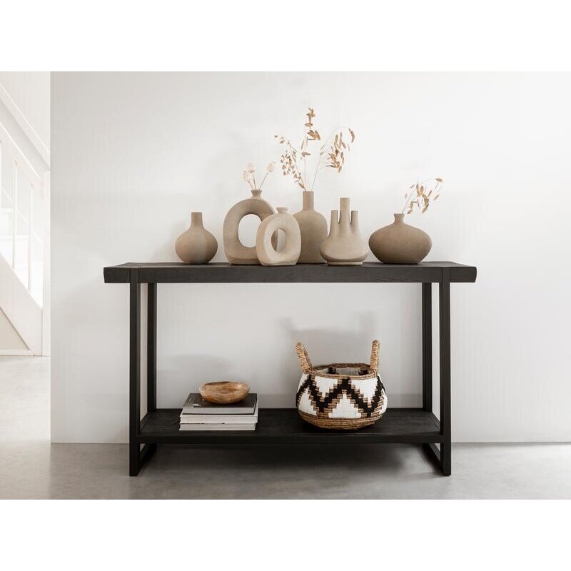MUST Living-collectie Vaas Lou zand 31x18x11 cm terracota