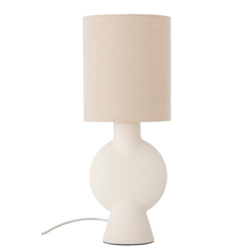 Bloomingville-collectie Sergio Table lamp, Nature, Stoneware