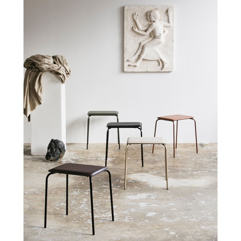 Nordal-collectie ESA stool brown
