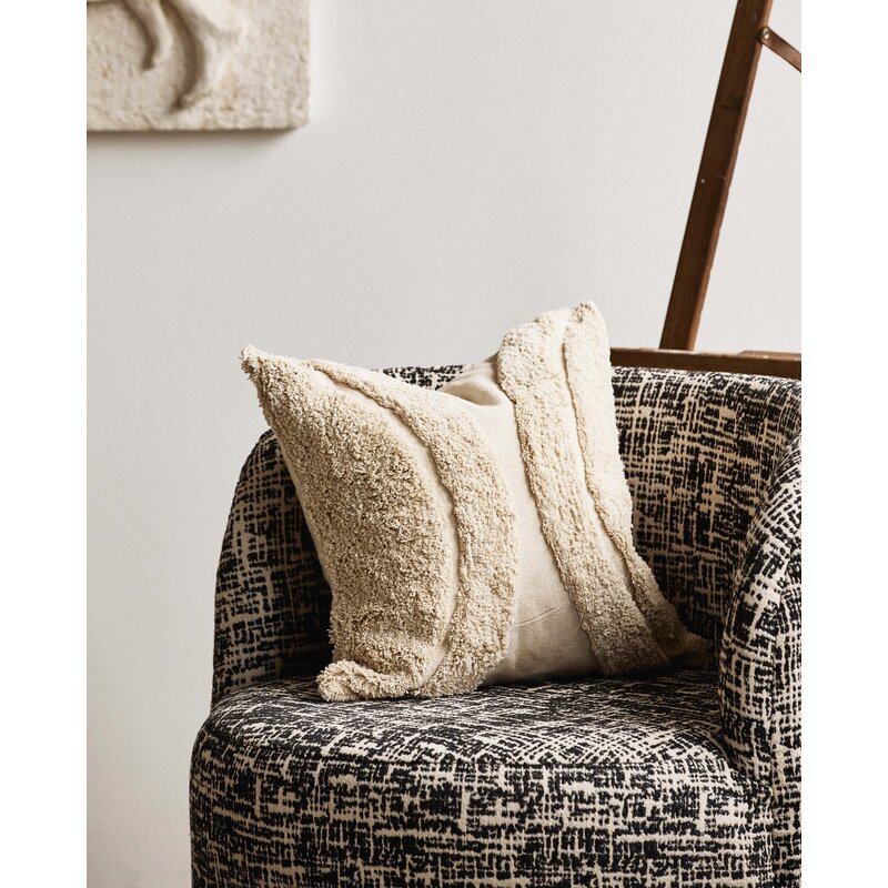 Nordal-collectie BOMU lounge chair black/white