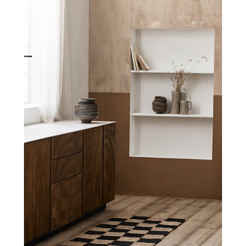 Nordal-collectie NANEA carpet jute 200x70 nature