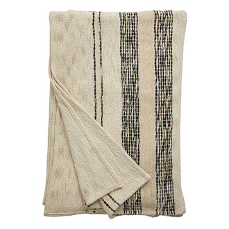 Nordal ANSER bed cover, 270x270 off white