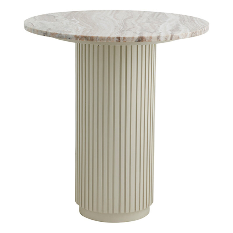Nordal-collectie ERIE cafe table ivory marble top