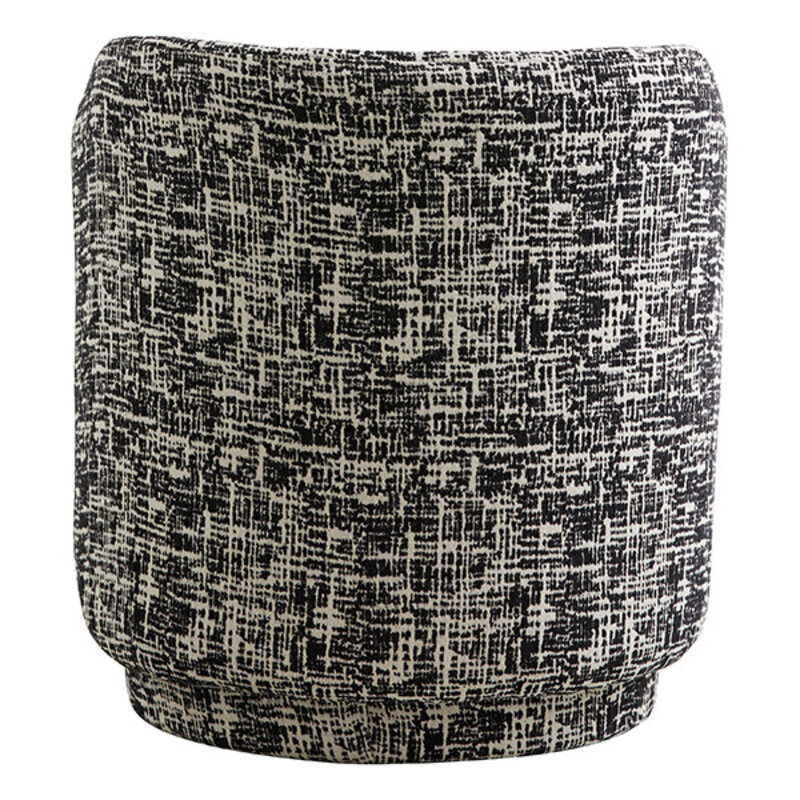 Nordal-collectie BOMU lounge chair black/white