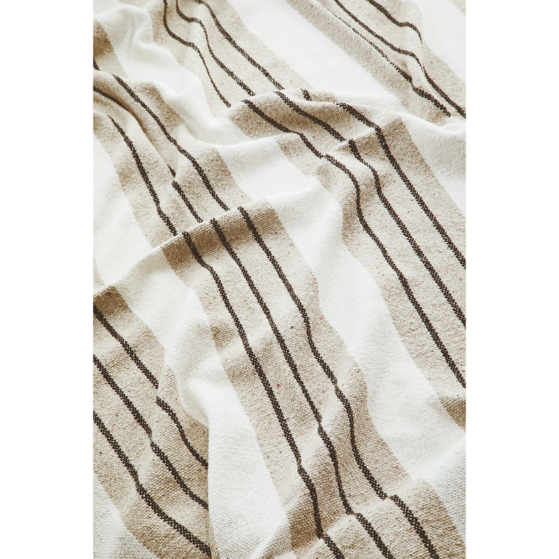 Madam Stoltz-collectie Recycled cotton throw