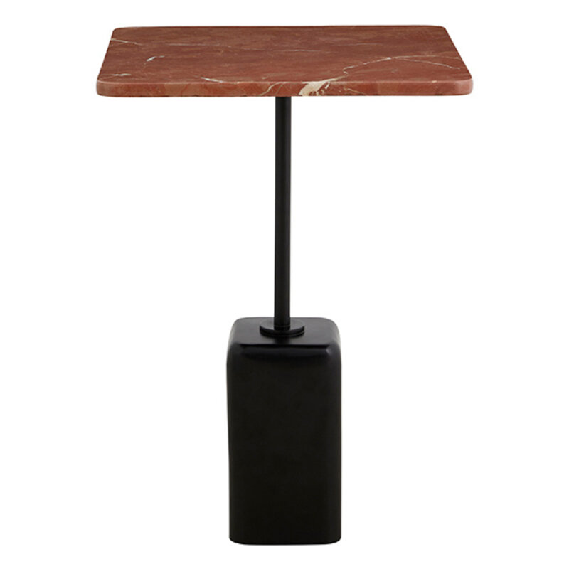 Nordal-collectie CHAO bijzettafel marmer roest