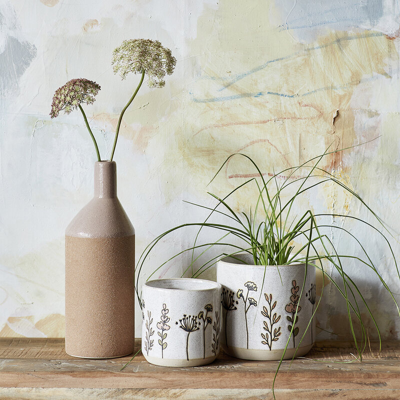 Madam Stoltz-collectie Stoneware flower pots