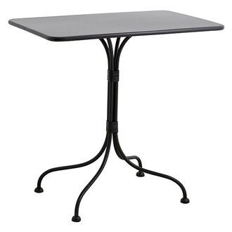 Nordal VIOLA tuintafel zwart