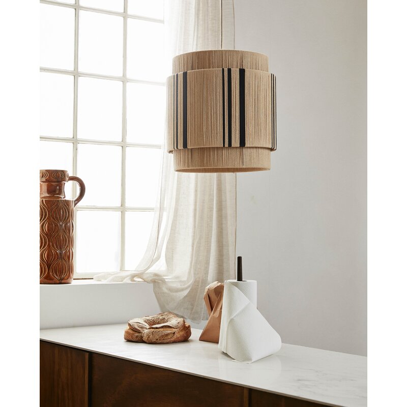 PIPER paper towel holder, wood - nature