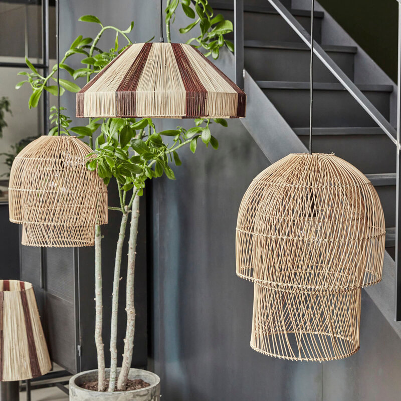 House Doctor-collectie Lampshade Getti Natural 36x32 cm