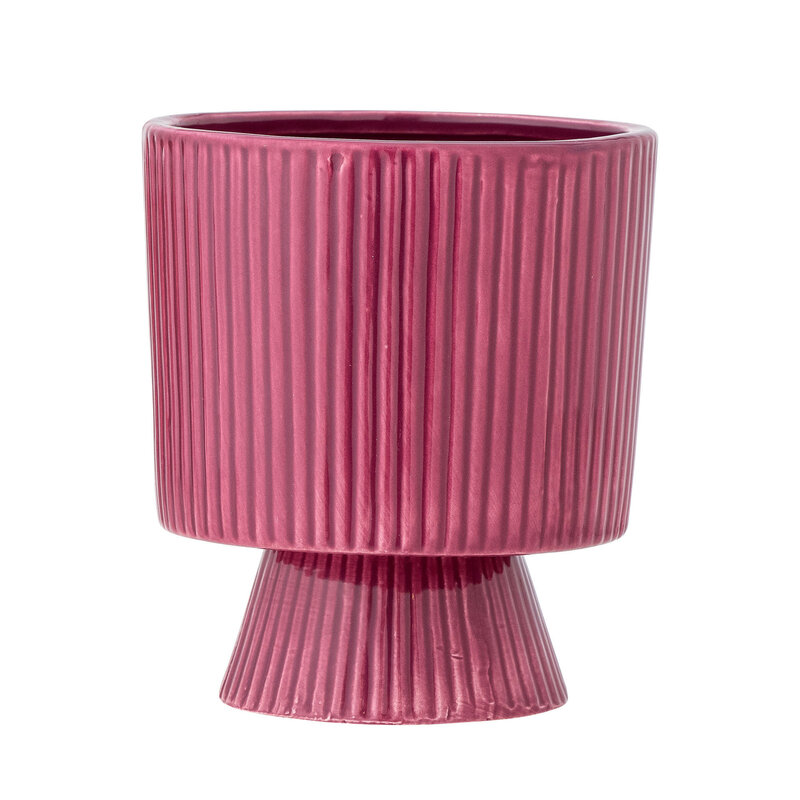 Bloomingville-collectie Ayleen Flowerpot Pink Stoneware