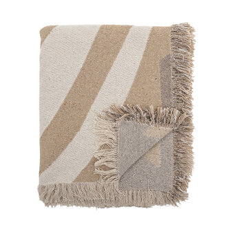 Bloomingville Orinoco Throw Nature Recycled Cotton