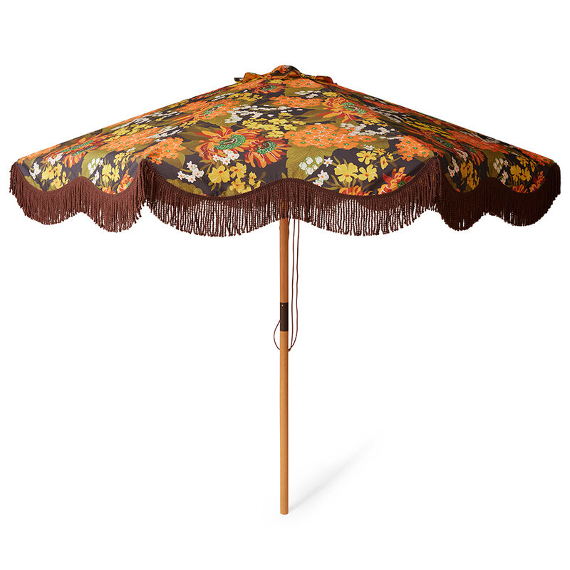 HKLIVING-collectie Flourish patio umbrella
