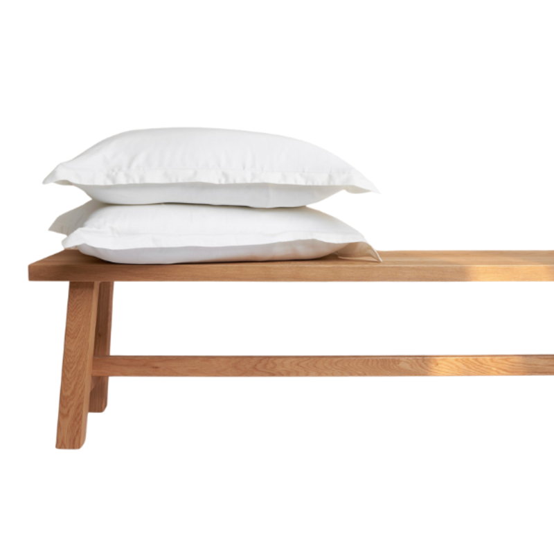 Coco & Cici-collectie Bamboe Kussensloop Wit