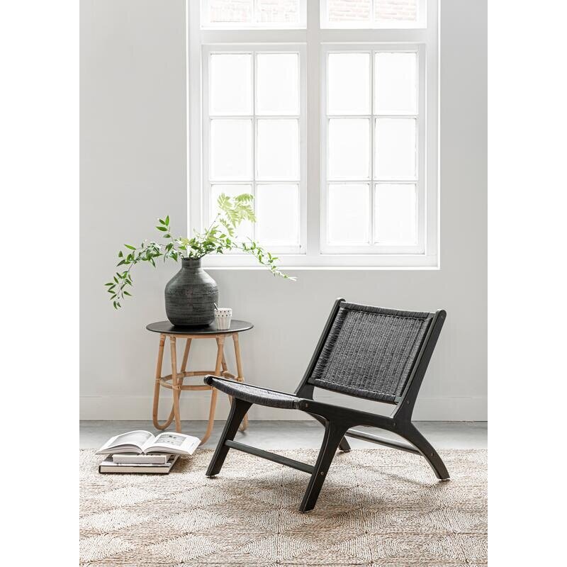 Lounge chair Lazy Loom Black