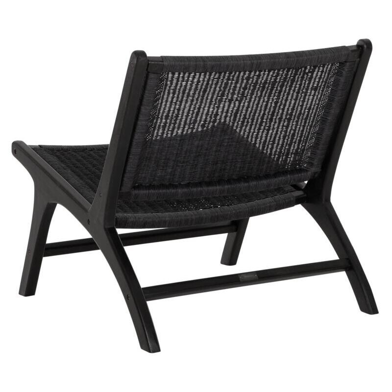 Lounge chair Lazy Loom Black