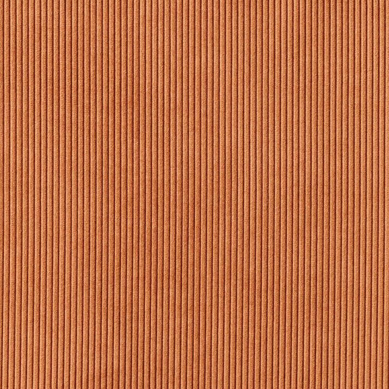 HKliving-collectie vint bank: element hocker small corduroy rib dusty orange