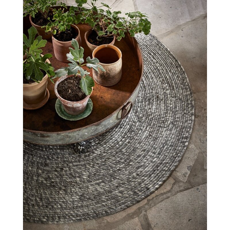 Classic Collection Merino Round Grey