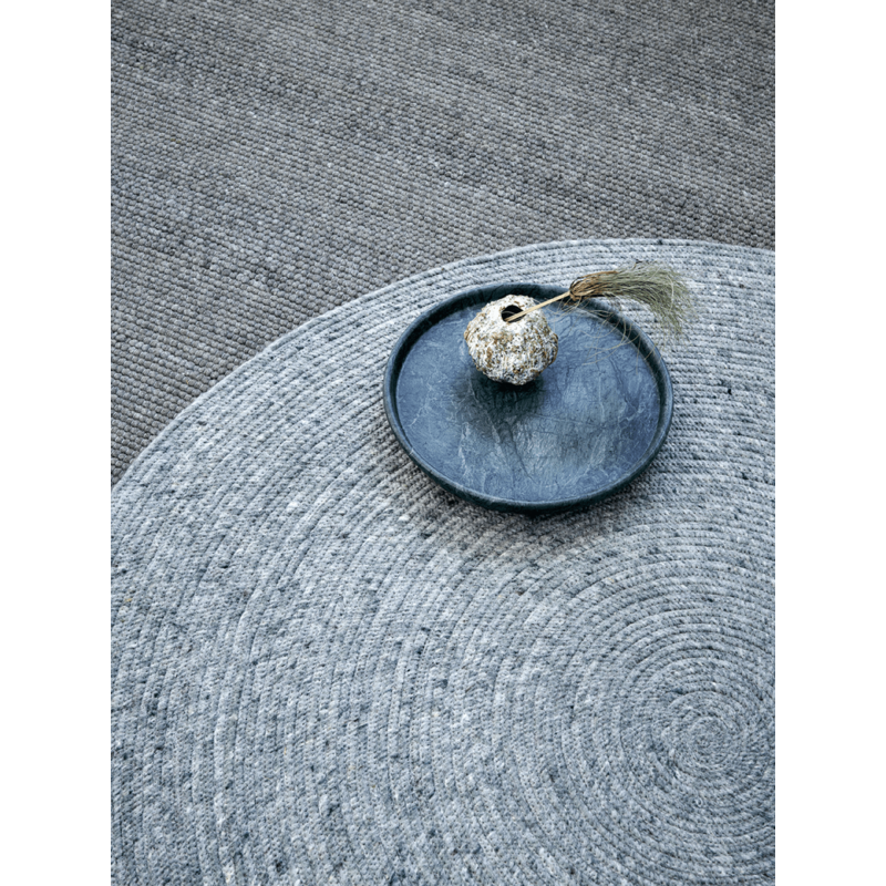 Classic Collection Rond vloerkleed Merino Groen 160x160 cm
