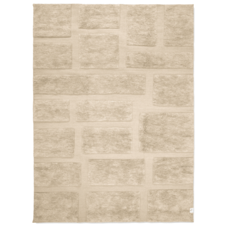 Classic Collection Vloerkleed Bricks Beige 170x230 cm