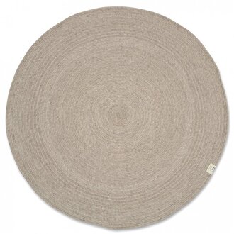 Classic Collection Rond vloerkleed Merino Haver 200x200 cm