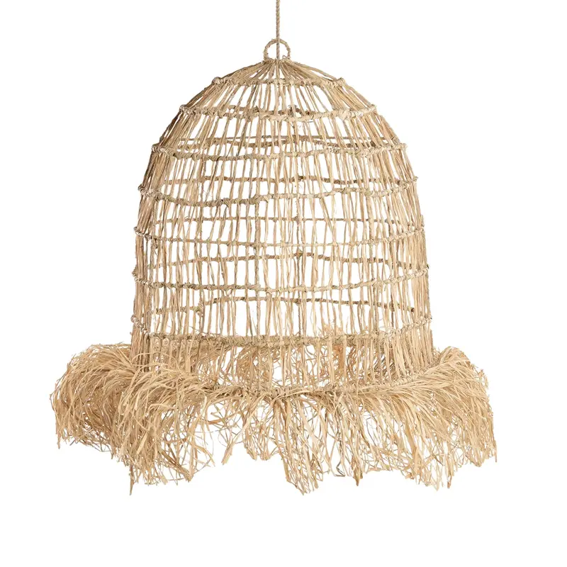 Bazar Bizar-collectie Casita Hanglamp - Naturel - L