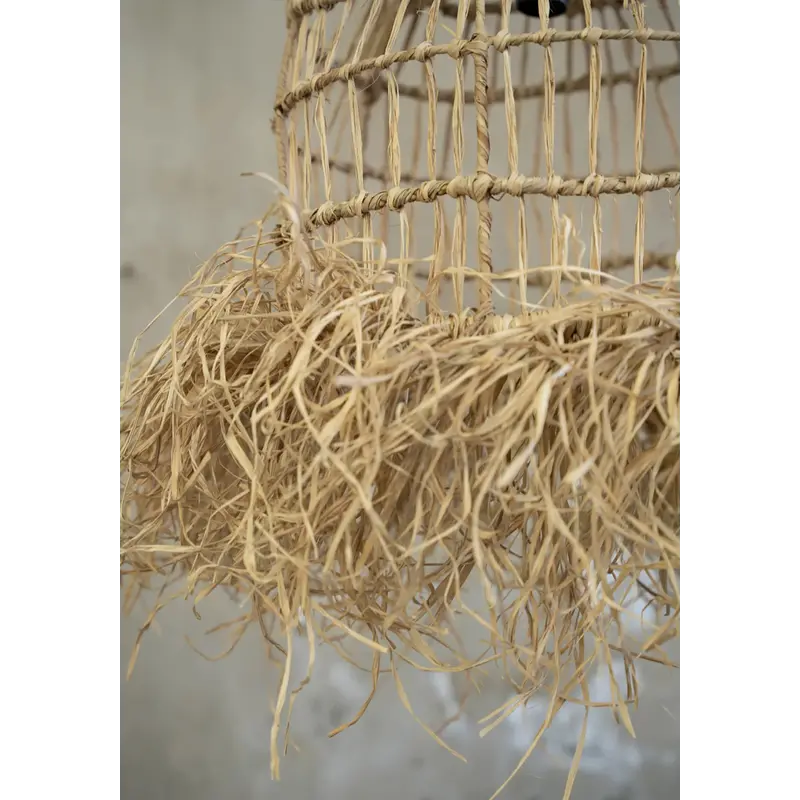 Bazar Bizar-collectie Casita Hanglamp - Naturel - L