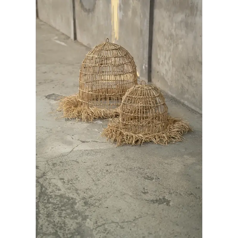 Bazar Bizar-collectie Casita Hanglamp - Naturel - L