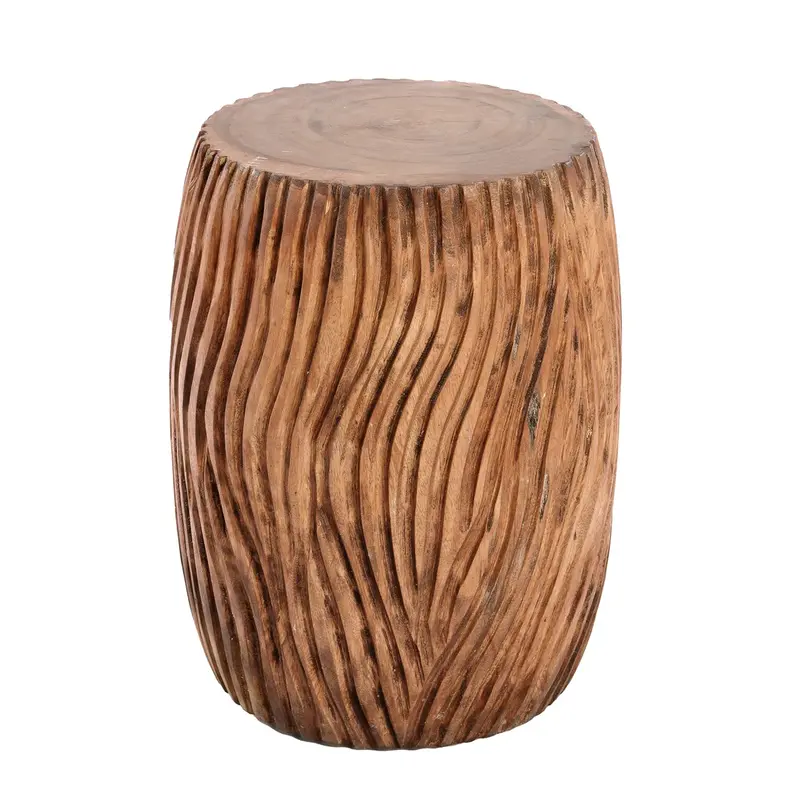 Bazar Bizar Celebes Stool - Natural