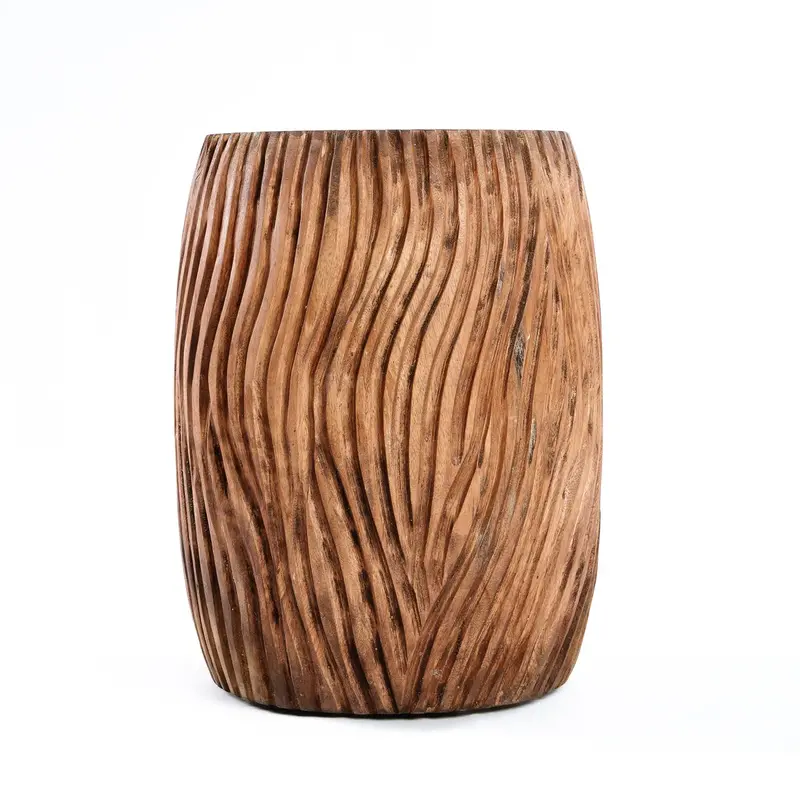 Bazar Bizar Celebes Stool - Natural