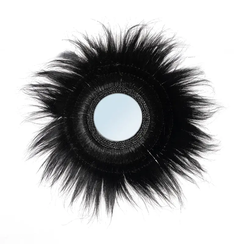 Bazar Bizar-collectie De Sunken Forest Spiegel - Zwart