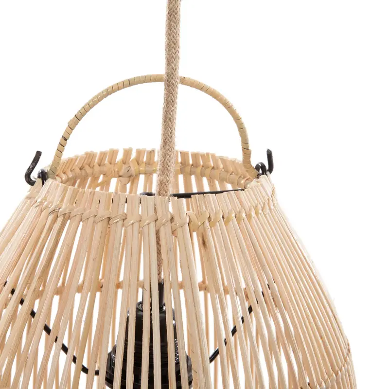 Bazar Bizar Zuri Hanglamp - Naturel - S