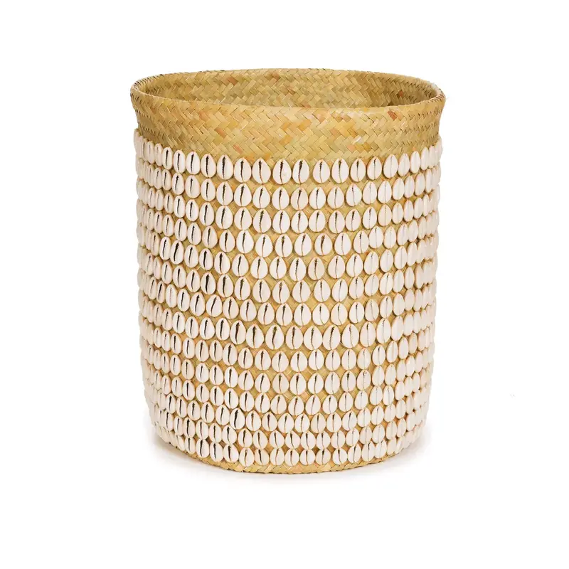 Bazar Bizar-collectie Pandan Mand #1 - Naturel Wit