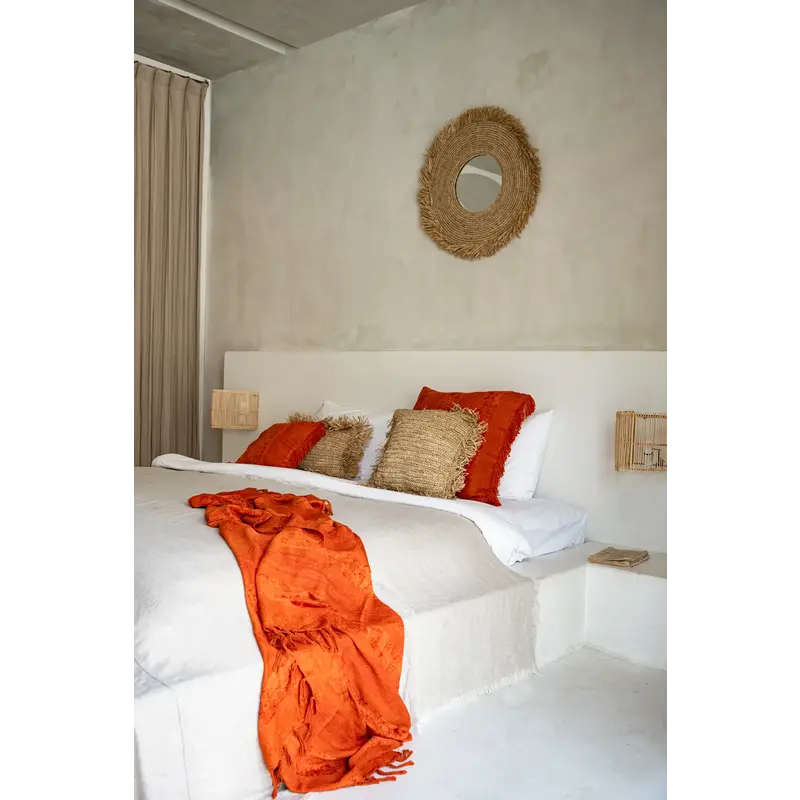 Bazar Bizar-collectie Yema Spiegel - Naturel - L