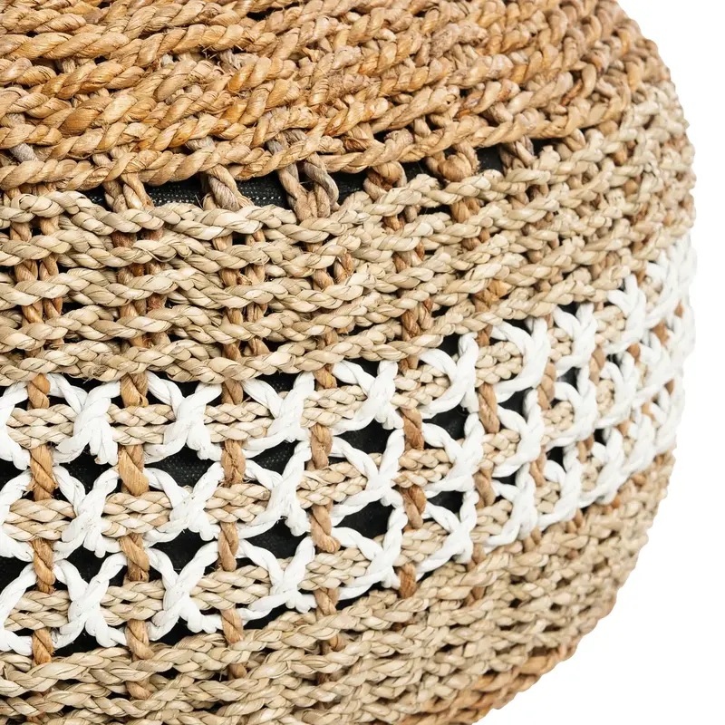 Bazar Bizar Macrame pouf