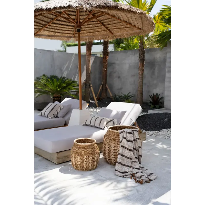 Bazar Bizar De Oh My Gee Kussenhoes - Bohemian Wit - 30x50