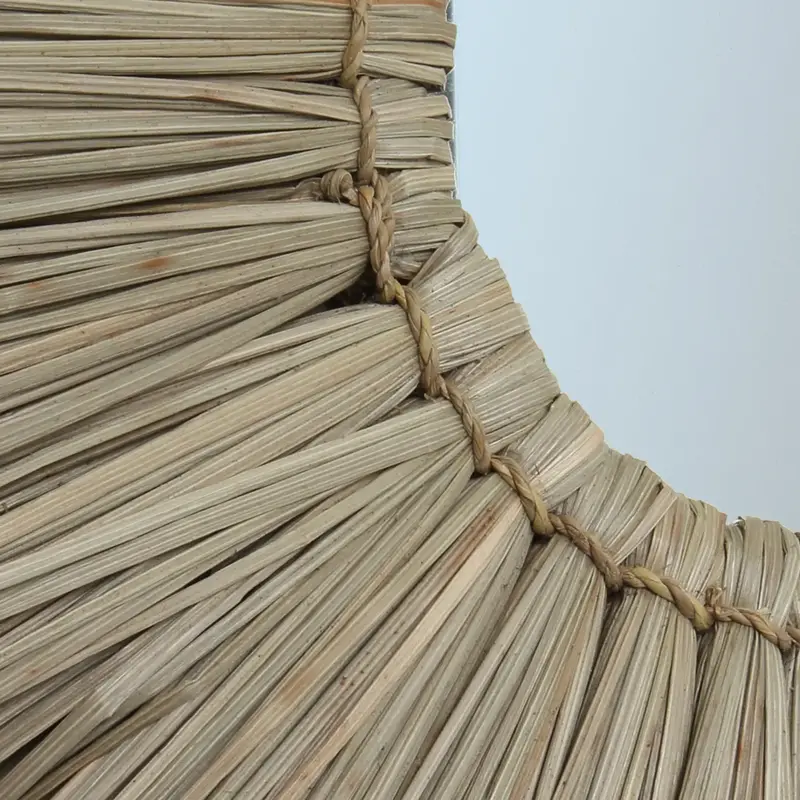 Bazar Bizar The Alang Alang Mirror - Natural - M