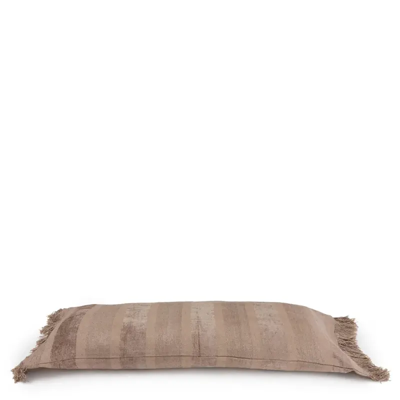 Bazar Bizar-collectie Oh My Gee Kussenhoes - Concrete Velvet - 35x100