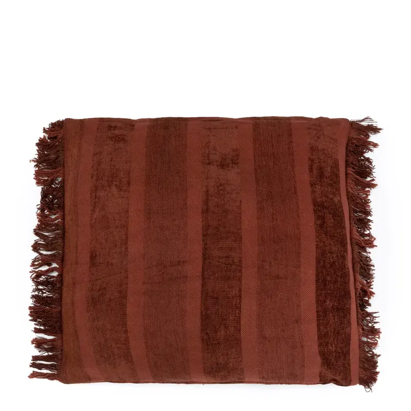 Bazar Bizar Oh My Gee Kussenhoes - Bordeaux Velvet - 60x60