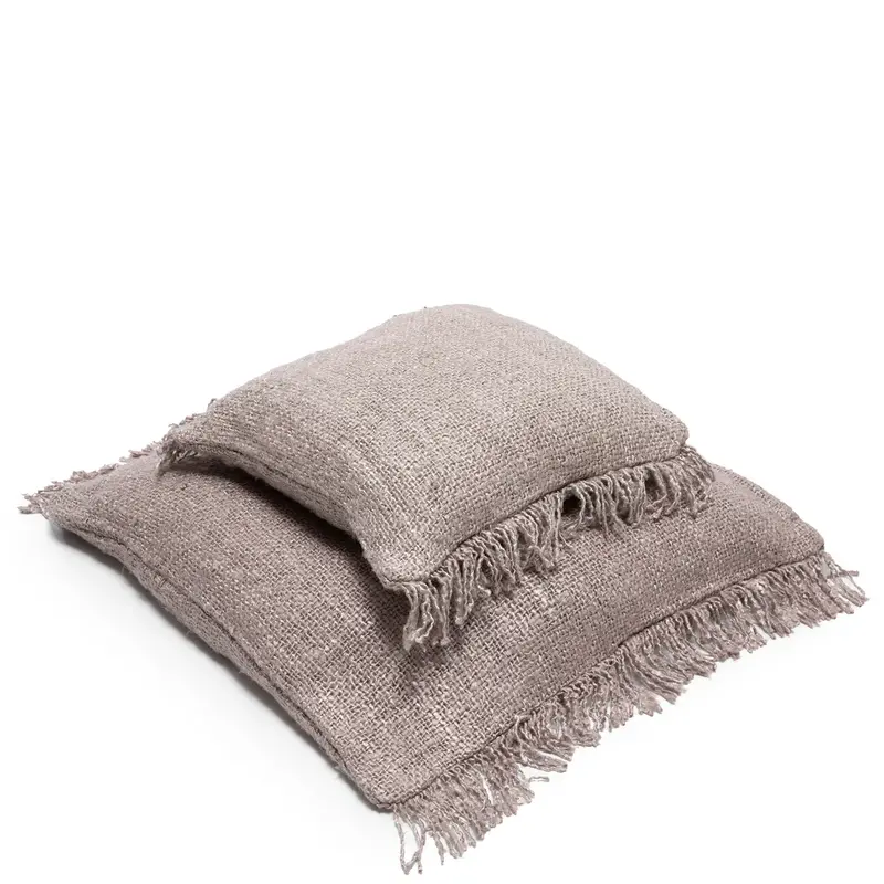 Bazar Bizar-collectie De Oh My Gee Kussenhoes - Parel Grijs - 60x60