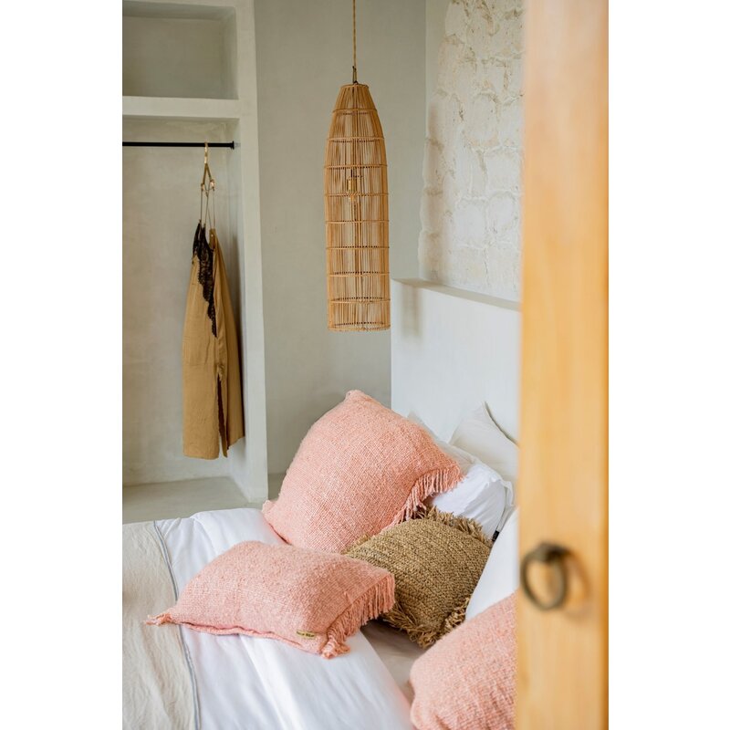 Bazar Bizar-collectie De Oh My Gee Kussenhoes - Zalm Roze - 30x50