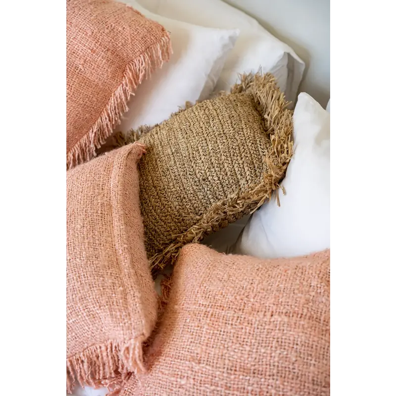 Bazar Bizar De Oh My Gee Kussenhoes - Zalm Roze - 40x40