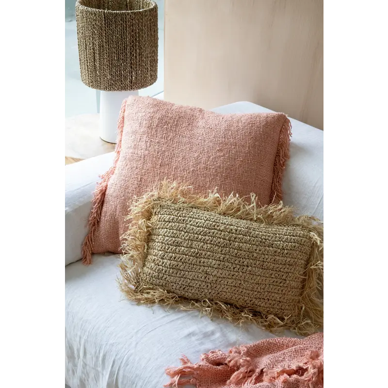 Bazar Bizar-collectie Oh My Gee Kussenhoes - Zalm Roze - 60x60