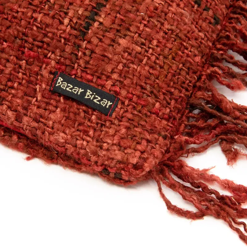 Bazar Bizar-collectie De Oh My Gee Kussenhoes -  Kersenrood - 60x60