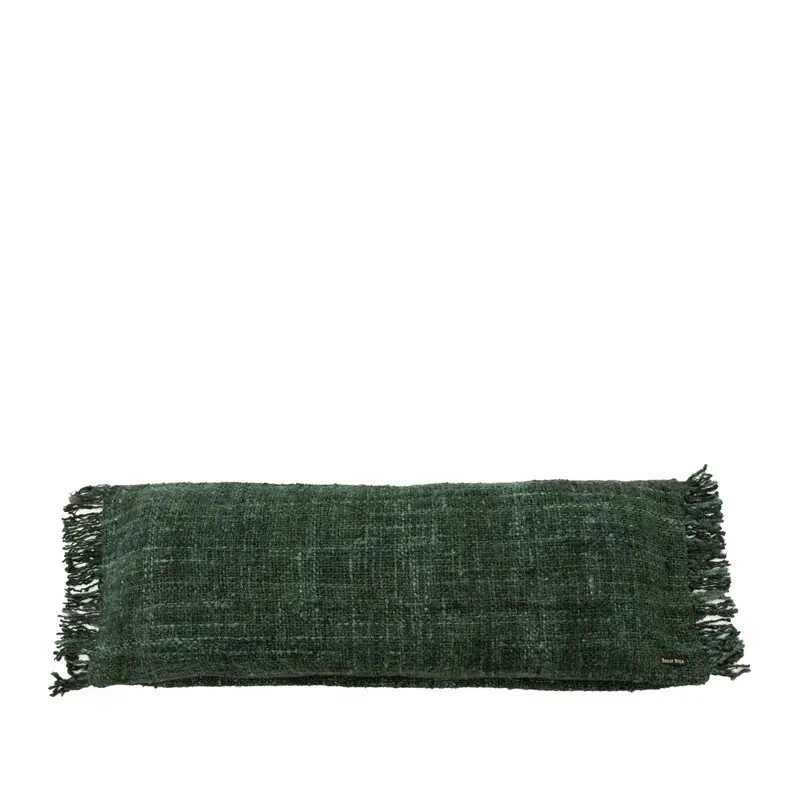 Bazar Bizar-collectie Oh My Gee Kussenhoes - Donkergroen - 35x100